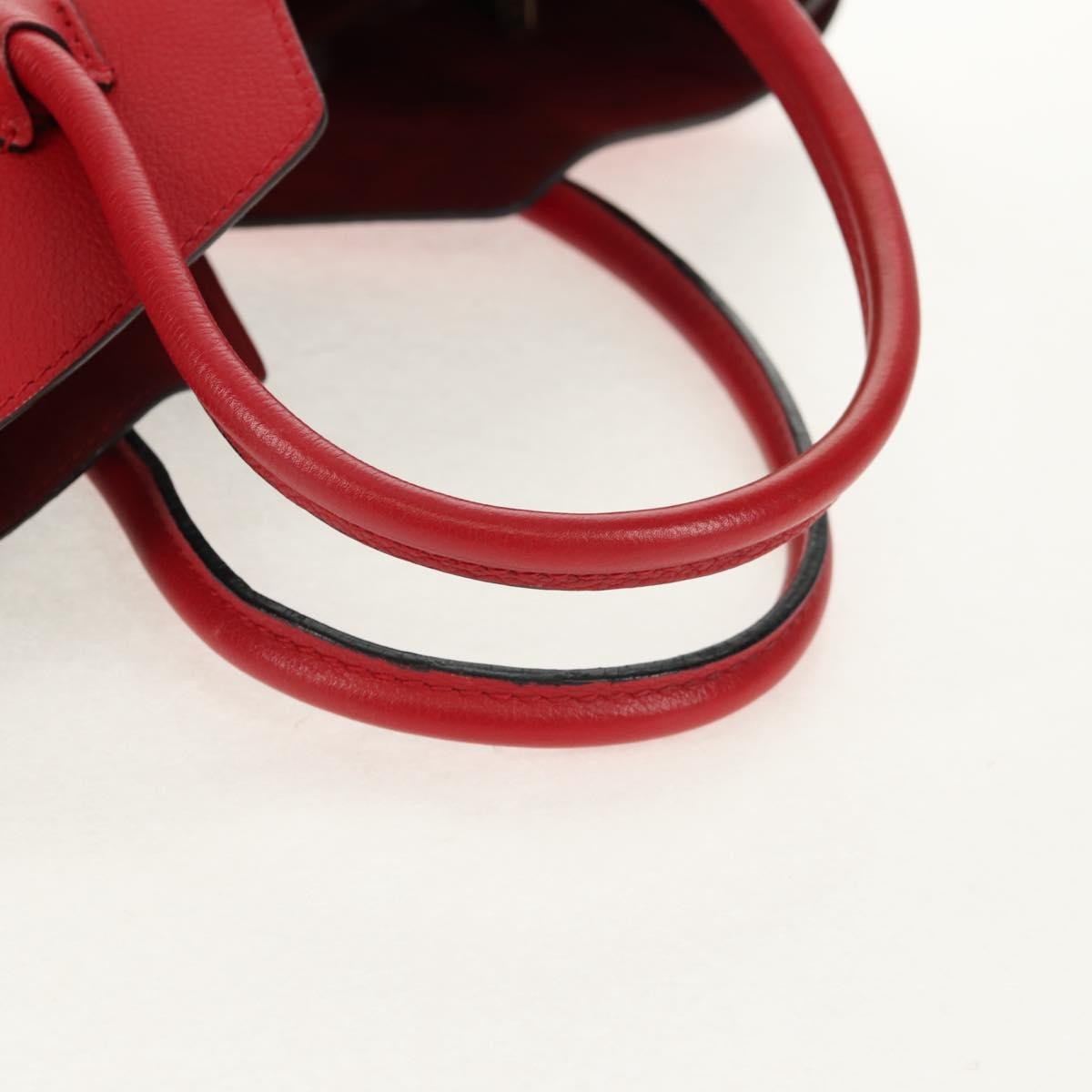 Louis Vuitton Kimono Handbag Monogram Canvas and Leather, Red, Canvas, Handbag