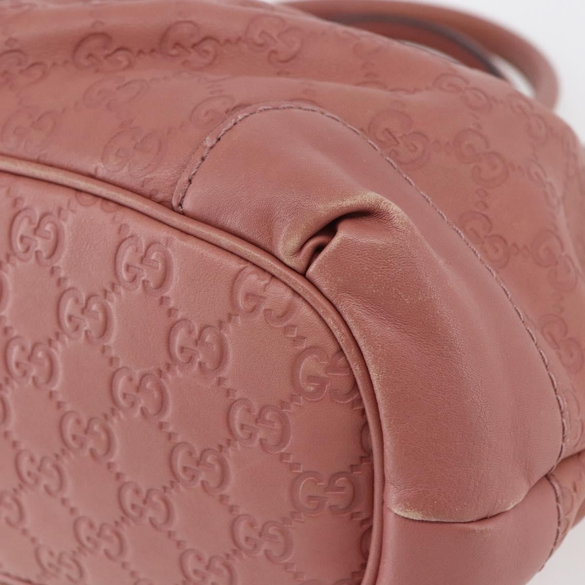 Gucci Sukey Top Handle Satchel Guccissima Leather, PINK, LEATHER, Handbag