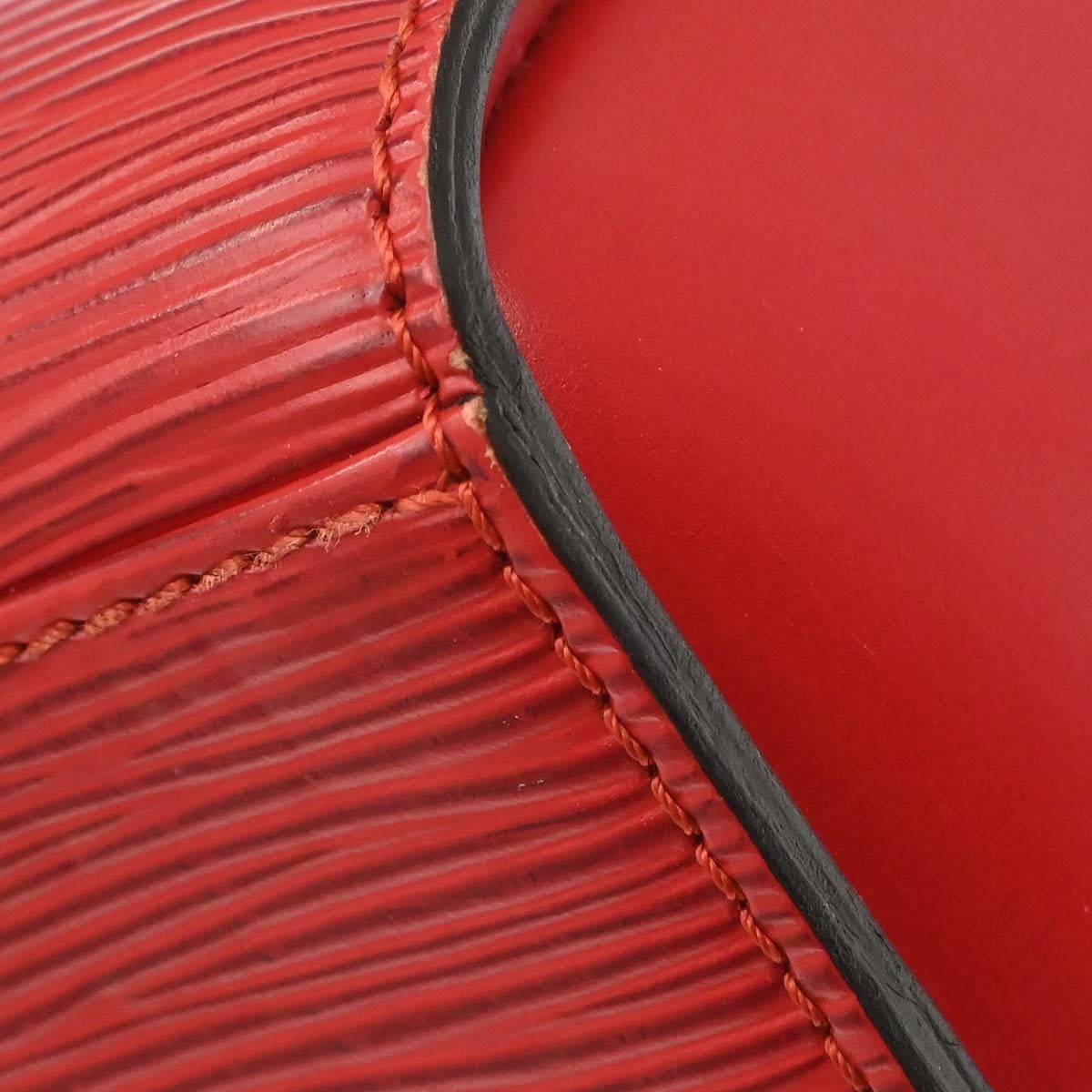 Louis Vuitton Pont Neuf Handbag Epi Leather, Red, Leather, Handbag