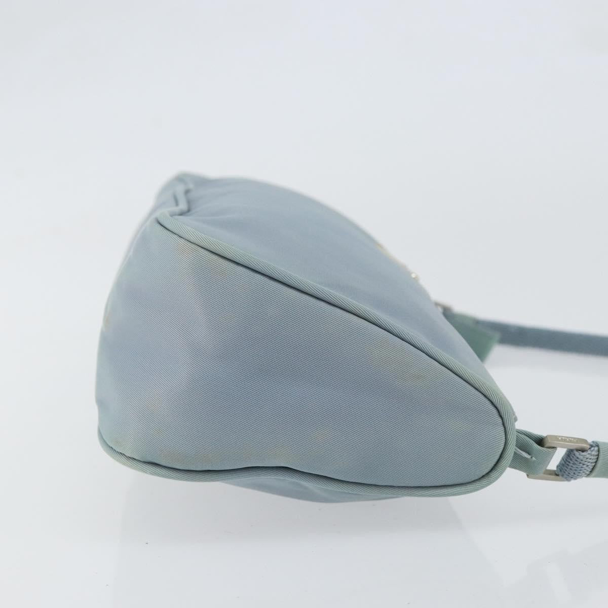Prada Pochette Shoulder Bag Tessuto, BLUE, NYLON, Clutche & pouche
