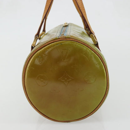 Louis Vuitton Bedford Handbag Monogram Vernis, Green, Patent Leather, Handbag