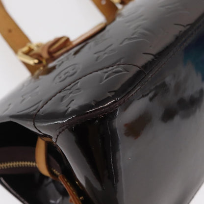 Louis Vuitton Rosewood Avenue Handbag Monogram Vernis, BROWN, PATENT_LEATHER, Shoulder bag