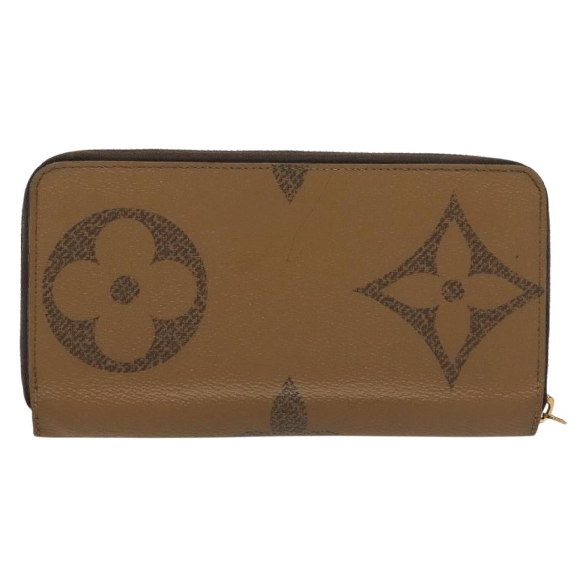 Louis Vuitton Zippy wallet Canvas, Brown, Canvas, Wallet