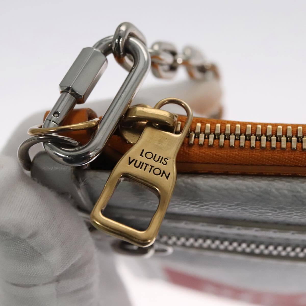 Louis Vuitton Double Flat Messenger Bag Limited Edition Logo Story Monogram Canvas and Denim, MULTICOLOUR, CANVAS, Shoulder bag