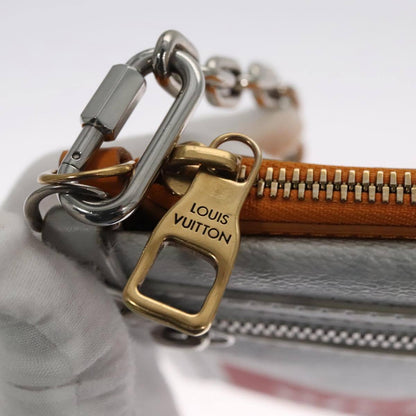 Louis Vuitton Double Flat Messenger Bag Limited Edition Logo Story Monogram Canvas and Denim, MULTICOLOUR, CANVAS, Shoulder bag