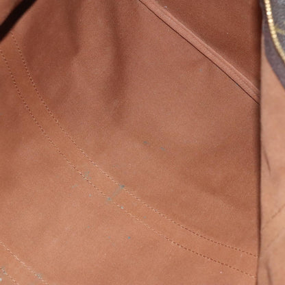Louis Vuitton Keepall Bag Monogram Canvas, BROWN, CANVAS, Travel bag