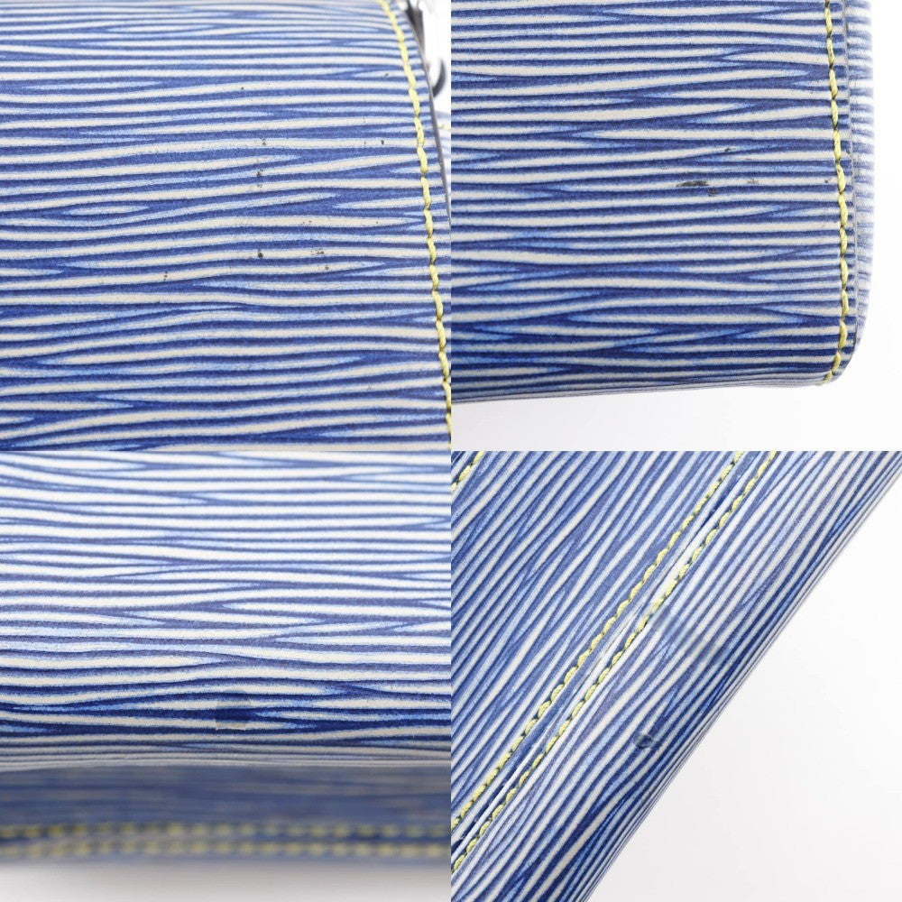 Louis Vuitton Twist Handbag Epi Leather, BLUE, LEATHER, Shoulder bag