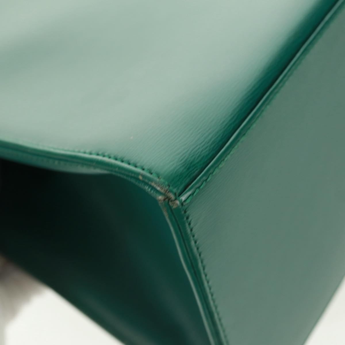 Christian Dior Vintage Handbag Leather, GREEN, LEATHER, Handbag