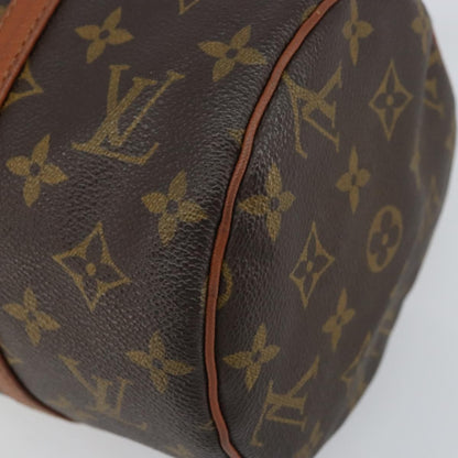 Louis Vuitton Papillon Handbag Monogram Canvas, BROWN, CANVAS, Handbag