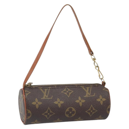 Louis Vuitton Papillon Pochette Monogram Canvas, BROWN, CANVAS, Clutche & pouche