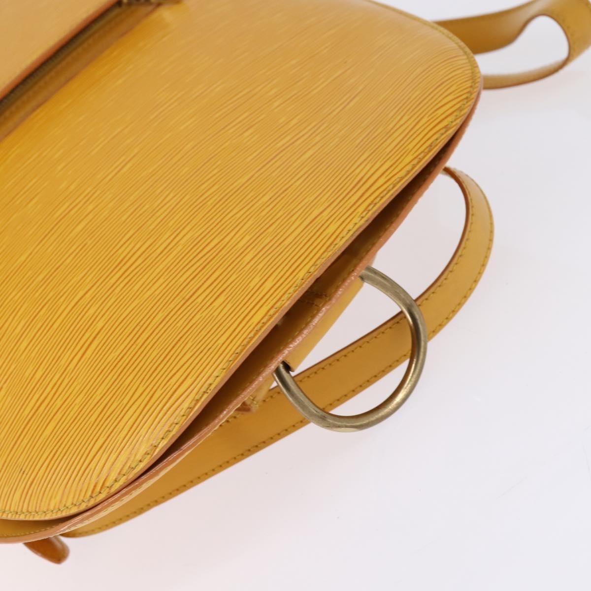 Louis Vuitton Gobelins Backpack Epi Leather, YELLOW, LEATHER, Backpack