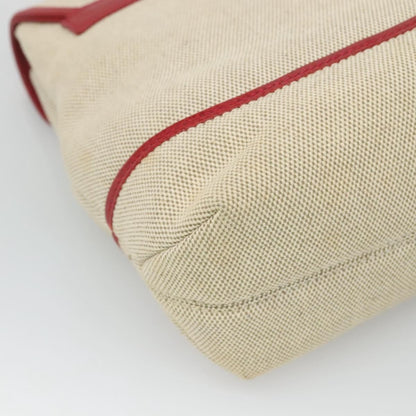 Bally Handbag Canvas, BEIGE, CANVAS, Handbag