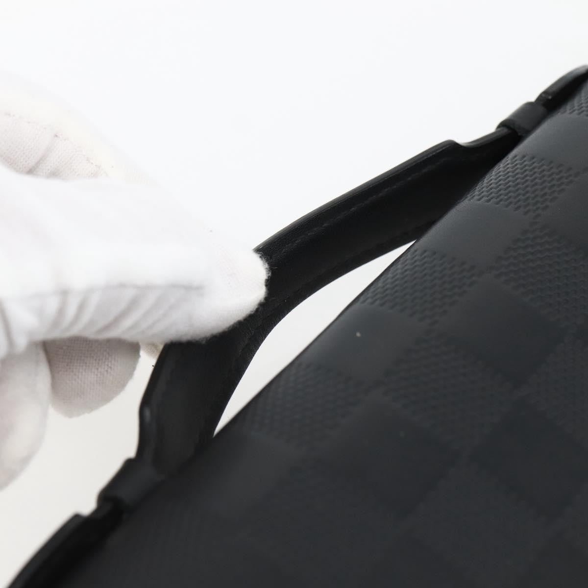 Louis Vuitton Organiser Atholl Leather, BLACK, LEATHER, Toiletry Case