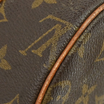 Louis Vuitton Papillon Handbag Monogram Canvas, Brown, Canvas, Handbag