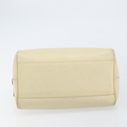 Prada Vintage Handbag Leather, BEIGE, LEATHER, Handbag