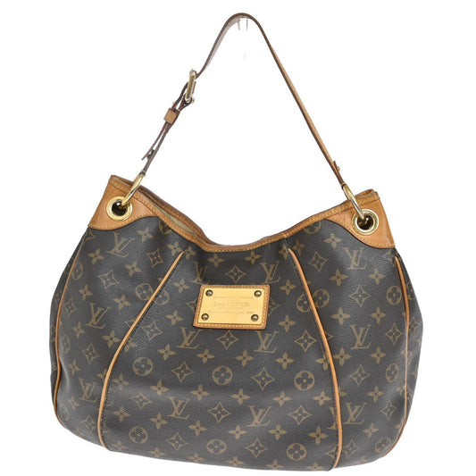 Louis Vuitton Galliera Handbag Monogram Canvas, BROWN, CANVAS, Shoulder bag