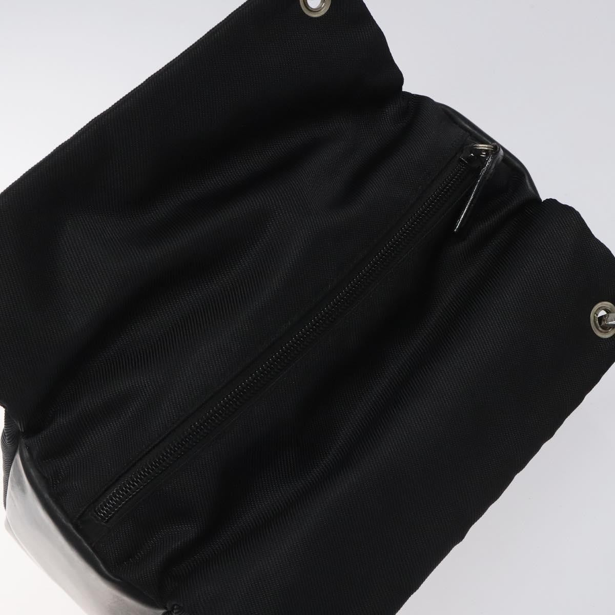 Gucci Bamboo Top Handle Tote Nylon, BLACK, NYLON, Tote bag