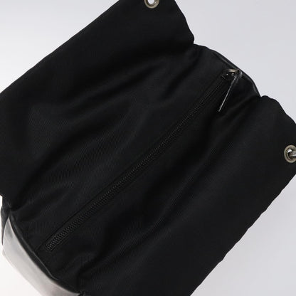 Gucci Bamboo Top Handle Tote Nylon, BLACK, NYLON, Tote bag