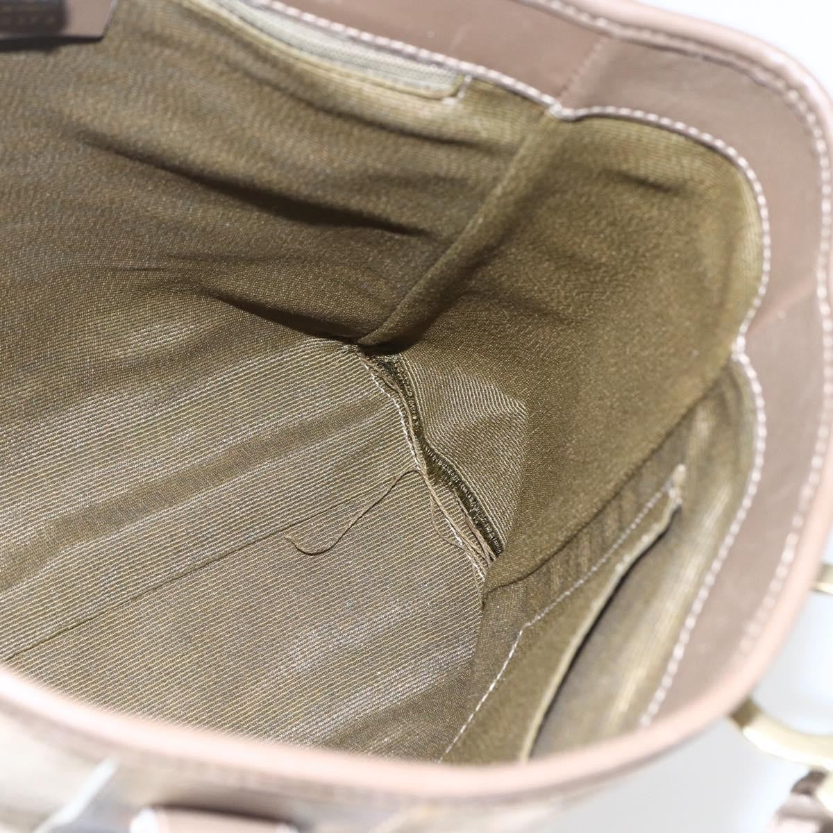 Salvatore Ferragamo Gancini Tote Gancini Canvas, BEIGE, CANVAS, Tote bag