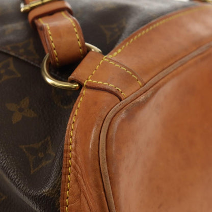 Louis Vuitton Montsouris Backpack Monogram Canvas, BROWN, CANVAS, Backpack