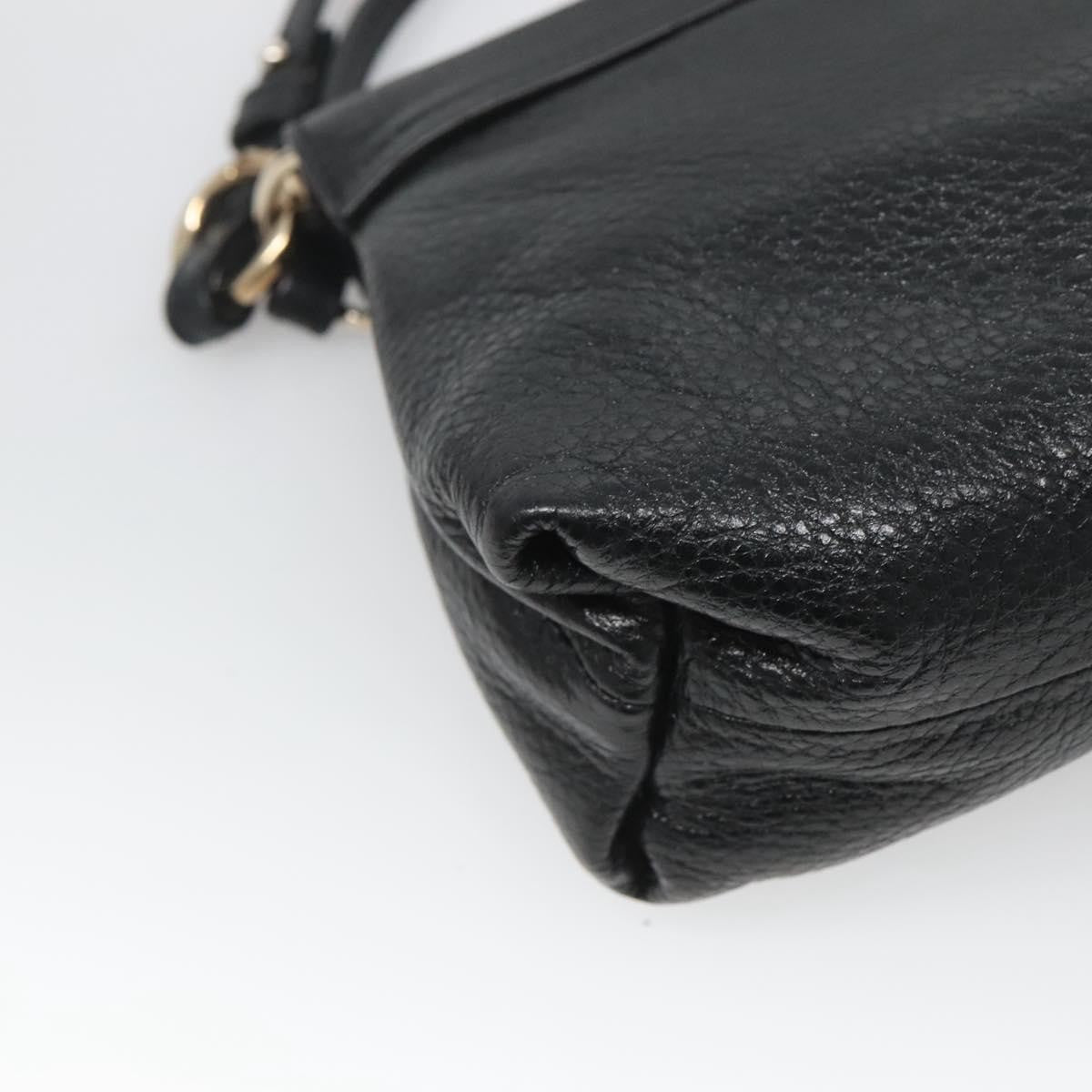 Chloe Lily Handbag Leather, BLACK, LEATHER, Handbag