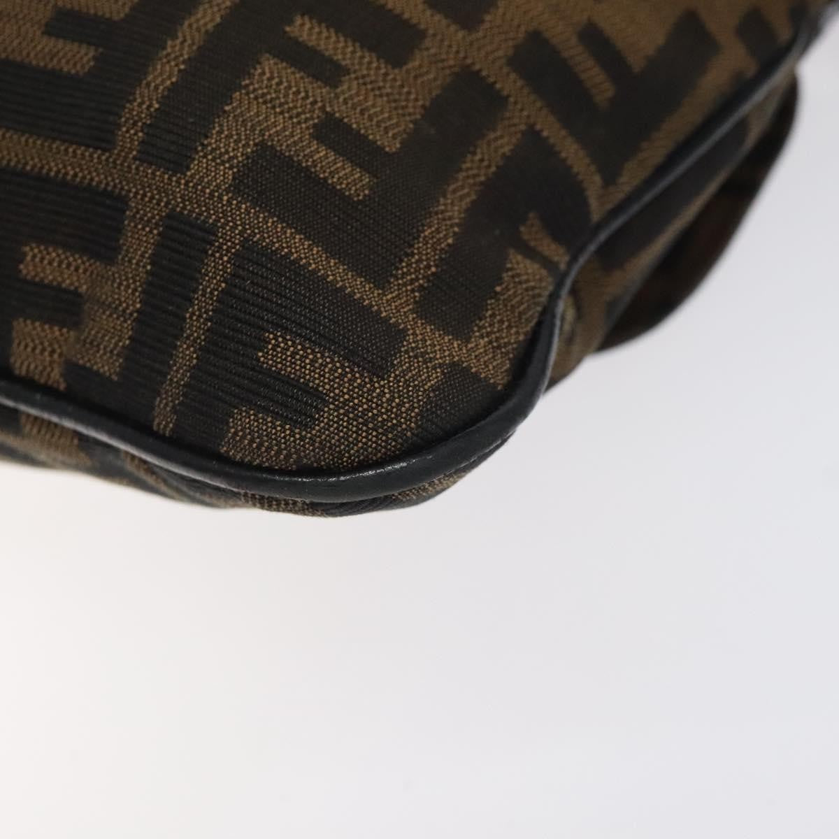 Fendi Chef Zip Crossbody Bag Zucca Canvas, BROWN, CANVAS, Crossbody bag