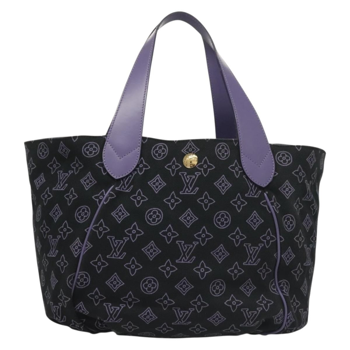 Louis Vuitton Cabas Ipanema Canvas, PURPLE, CANVAS, Tote bag