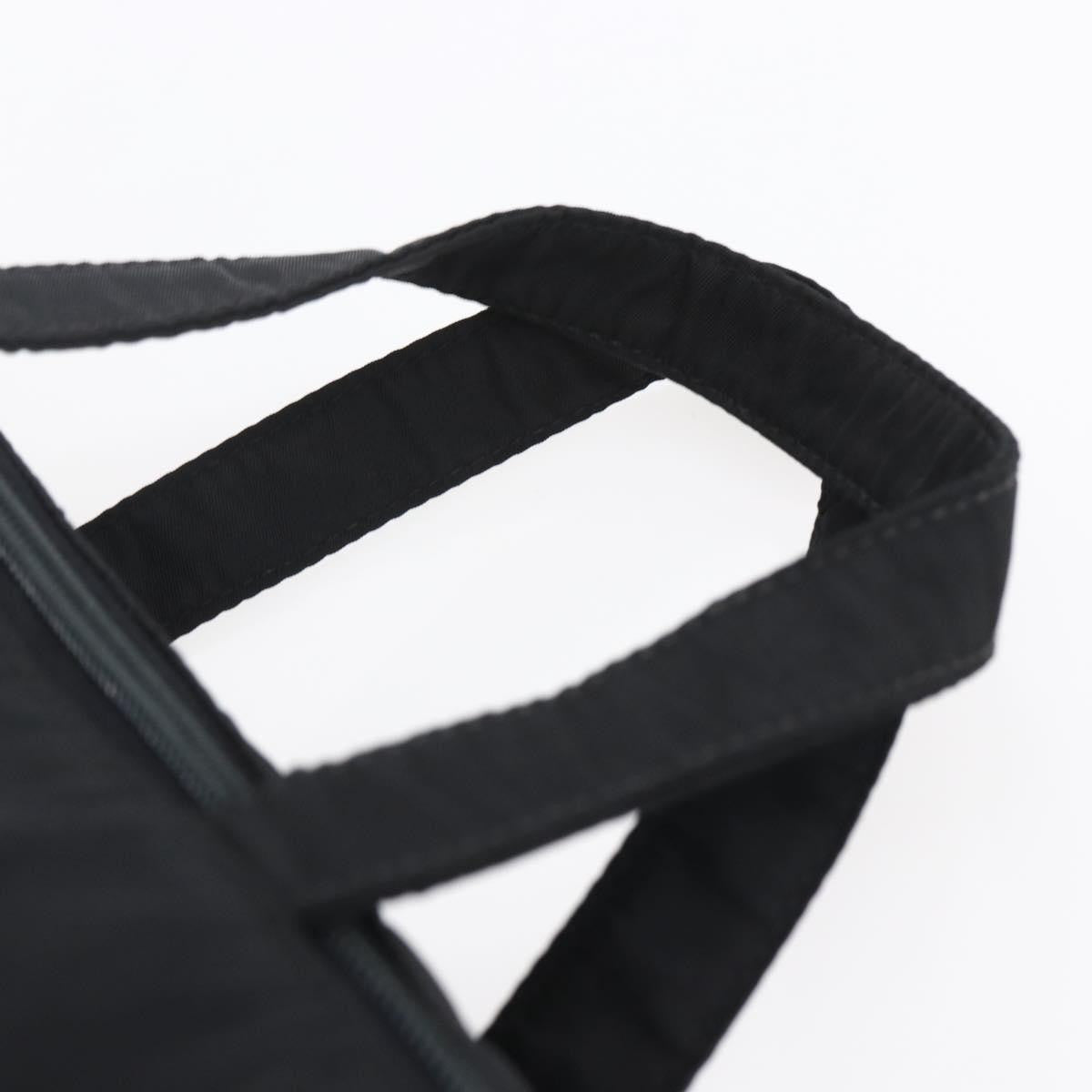 Prada Vintage Handbag Tessuto, Black, Nylon, Handbag