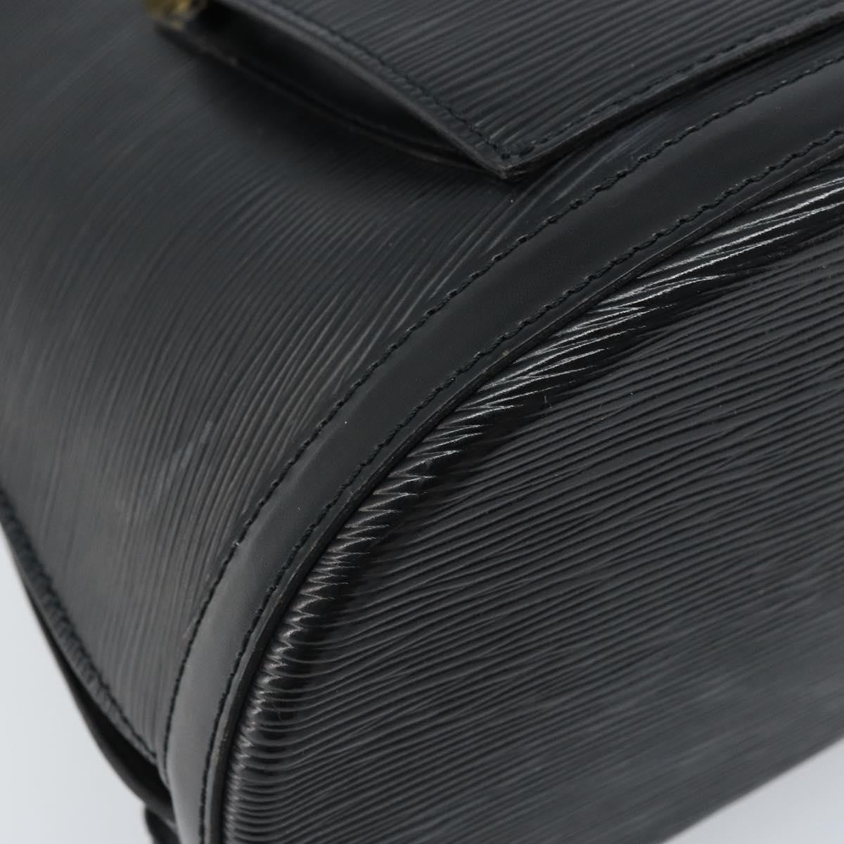 Louis Vuitton Gobelins Backpack Epi Leather, BLACK, LEATHER, Backpack