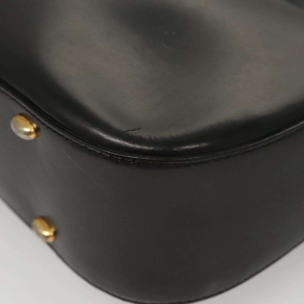 Celine Horse Carriage Shoulder bag Leather, BLACK, LEATHER, Shoulder bag