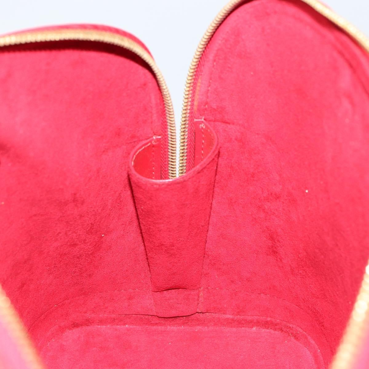 Louis Vuitton Alma Handbag Epi Leather, RED, LEATHER, Handbag