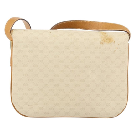 Gucci Micro GG supreme shoulder bag GG canvas, ECRU, PVC, Shoulder bag