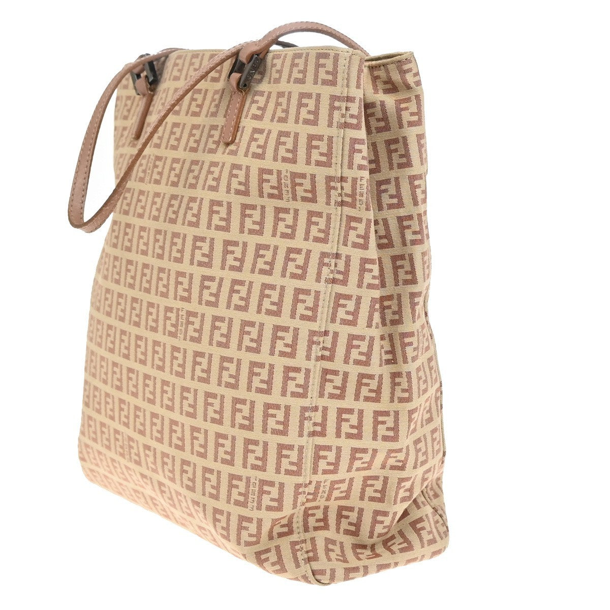 Fendi Vintage Zucca Zucca canvas, PINK, CANVAS, Handbag
