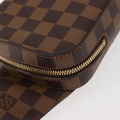 Louis Vuitton Geronimos Waist Bag Damier, BROWN, CANVAS, Shoulder bag