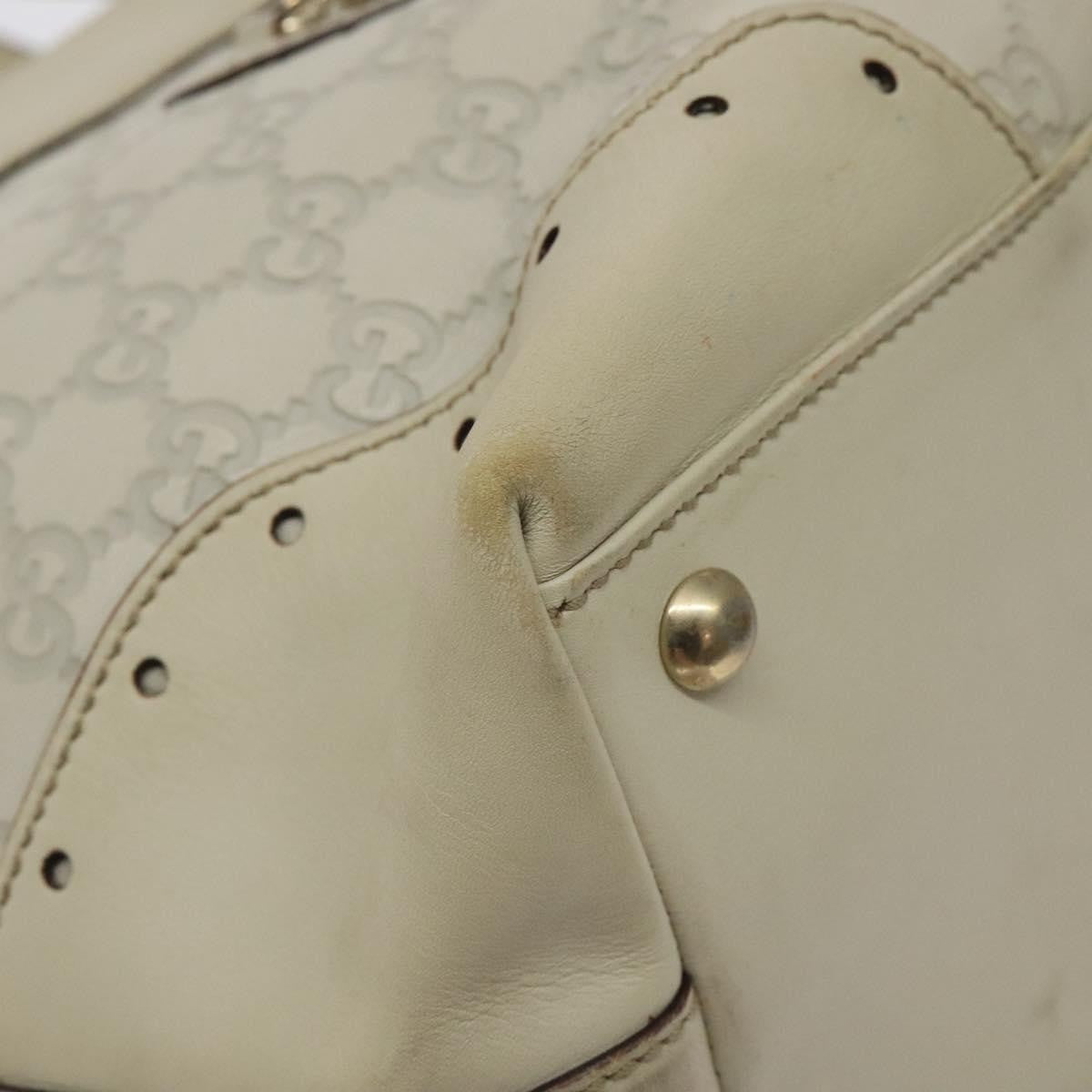 Gucci GG Canvas Bag Canvas, WHITE, CANVAS, Tote bag