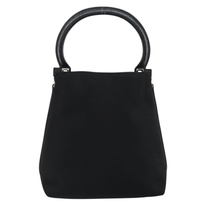Salvatore Ferragamo Vintage Handbag Nylon, Black, Nylon, Handbag