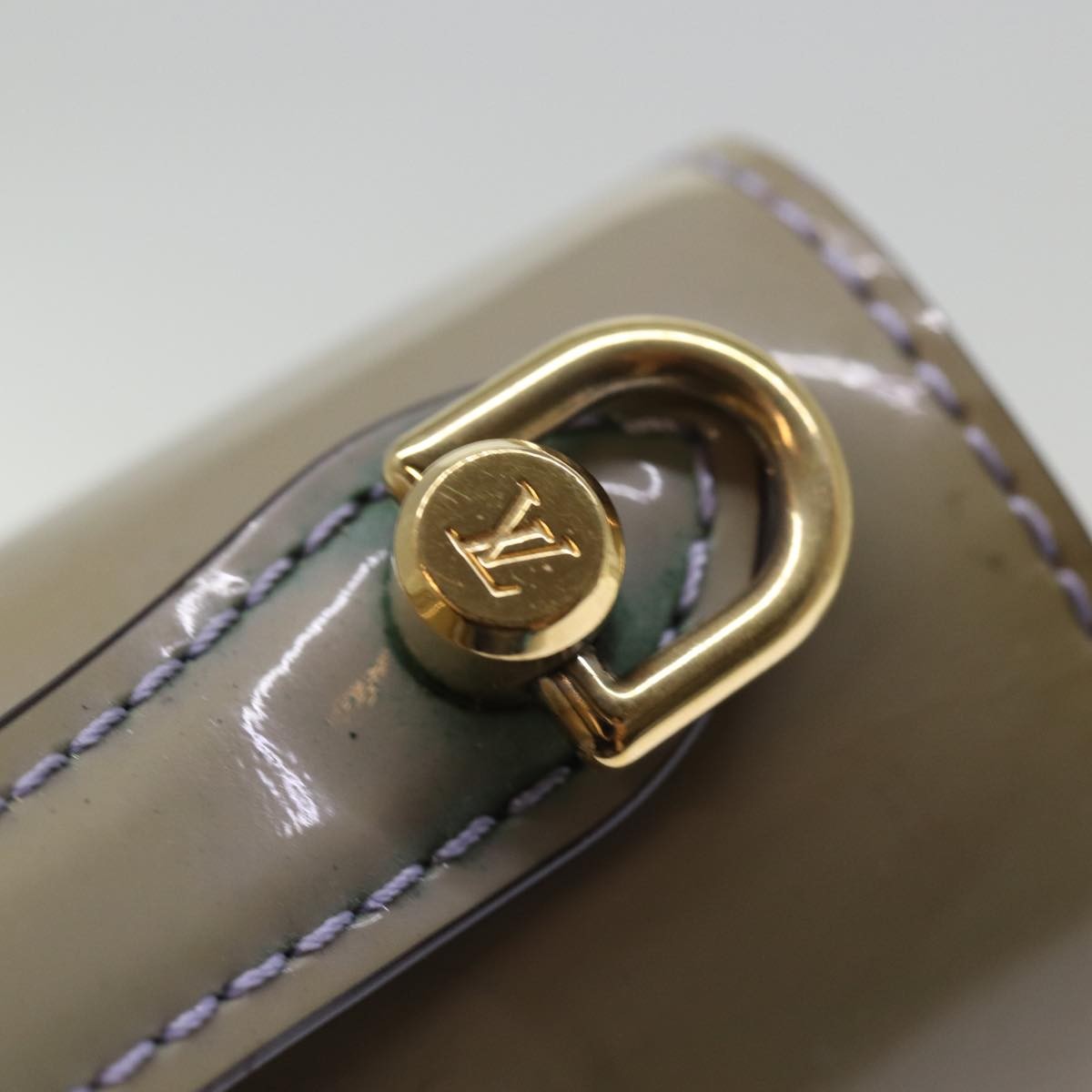 Louis Vuitton Monceau Handbag Vernis, PURPLE, PATENT_LEATHER, Handbag