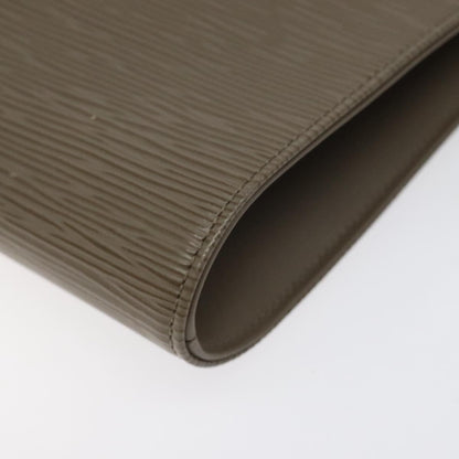 Louis Vuitton Saint Tropez Handbag Epi Leather, GRAY, LEATHER, Shoulder bag