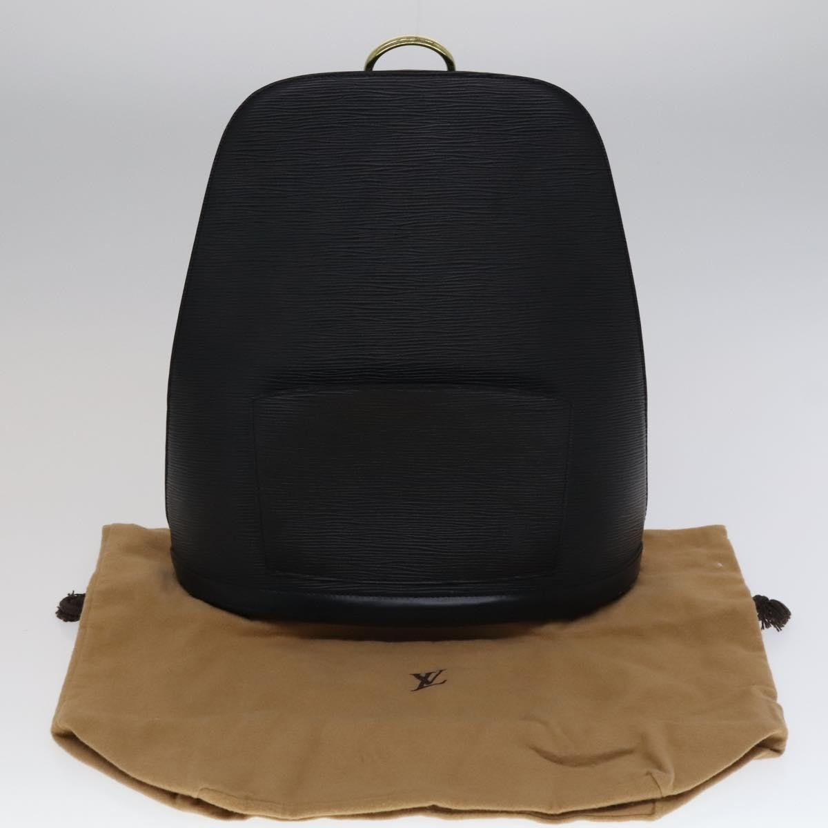 Louis Vuitton Gobelins Backpack Epi Leather, Black, Leather, Backpack