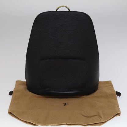 Louis Vuitton Gobelins Backpack Epi Leather, Black, Leather, Backpack