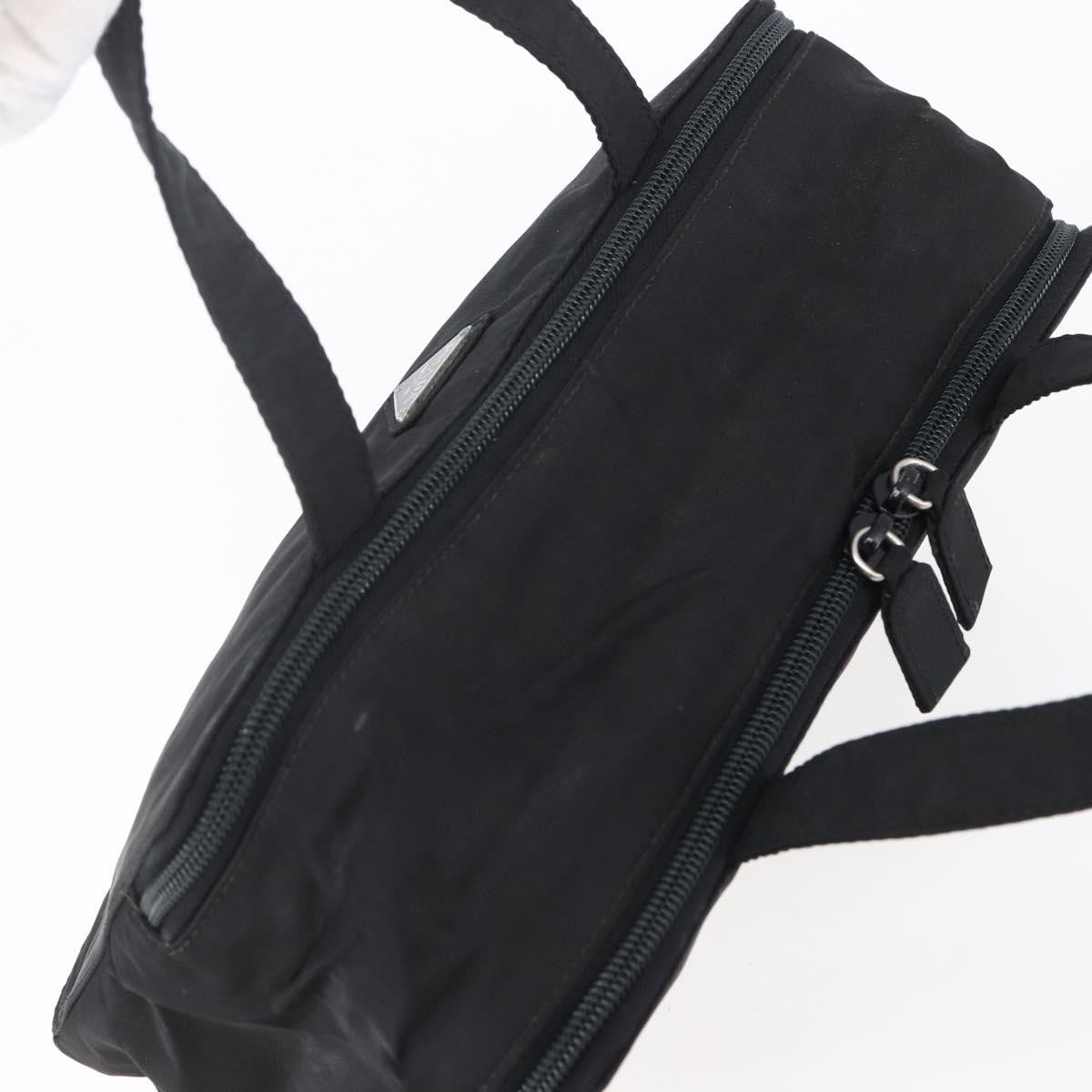 Prada Vintage Handbag Tessuto, Black, Nylon, Handbag