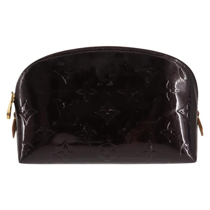 Louis Vuitton Cosmetic Pouch Monogram Vernis, PURPLE, PATENT_LEATHER, Clutche & pouche