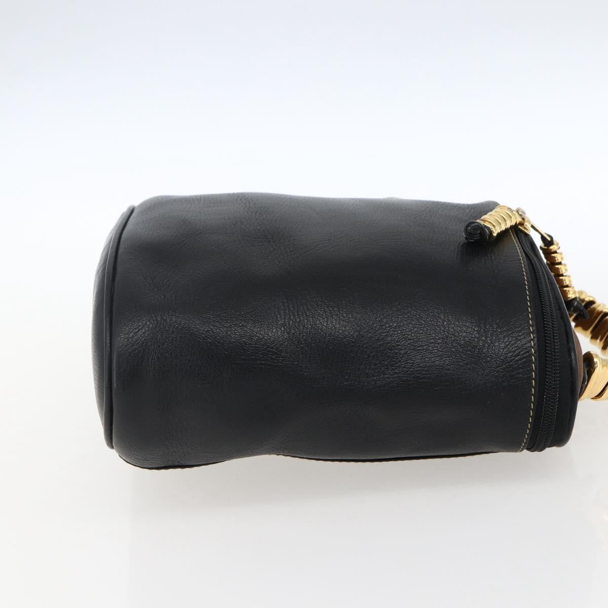 Loewe Vintage Velazquez Top Handle Bag Leather, BLACK, LEATHER, Handbag
