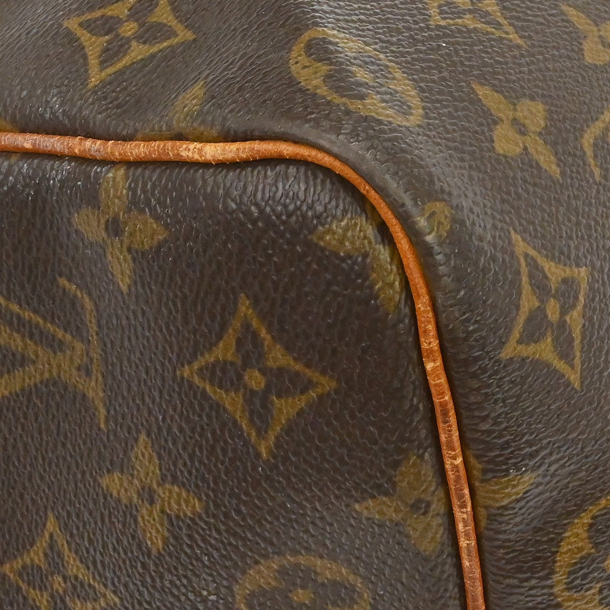 Louis Vuitton Keepall Bag Monogram Canvas, Brown, Canvas, Travel Bag