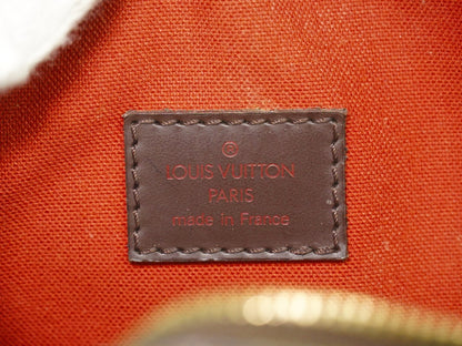Louis Vuitton Olav Handbag Damier, BROWN, CANVAS, Shoulder bag