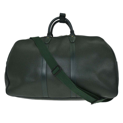 Louis Vuitton Kendall Handbag Taiga Leather, Green, Leather, Travel Bag