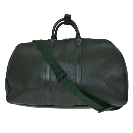 Louis Vuitton Kendall Handbag Taiga Leather, Green, Leather, Travel Bag