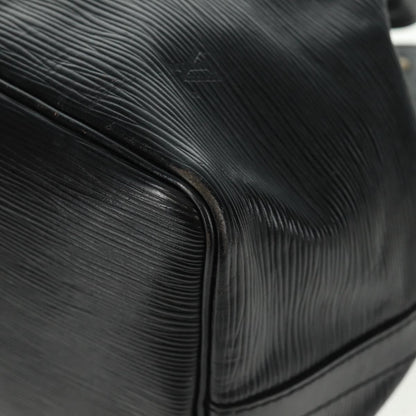 Louis Vuitton Petit Noe Handbag Epi Leather, BLACK, LEATHER, Shoulder bag