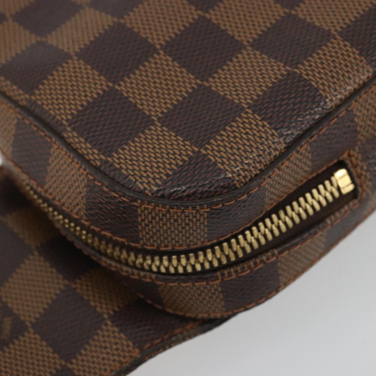 Louis Vuitton Geronimos Waist Bag Damier, Brown, Canvas, Shoulder Bag