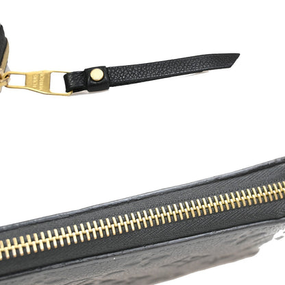 Louis Vuitton Portefeuille zippy Monogramme Empreinte Monogramme Empreinte, BLACK, LEATHER, Wallets